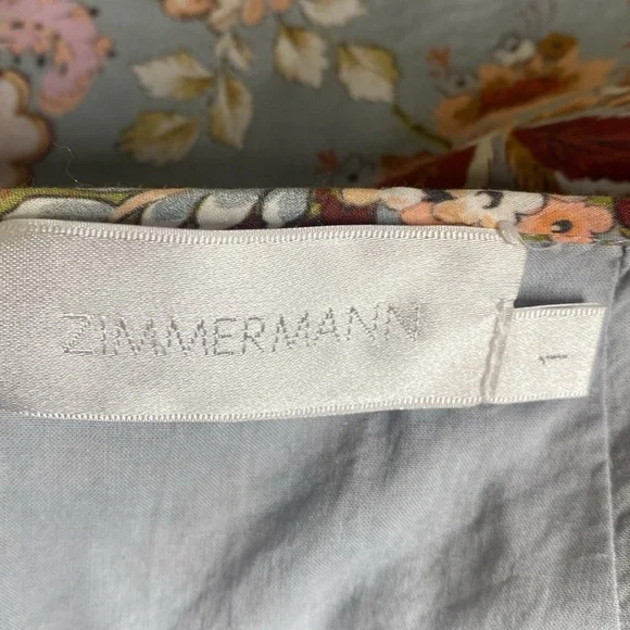 Zimmermann Pavilion Flounce‎ Playsuit